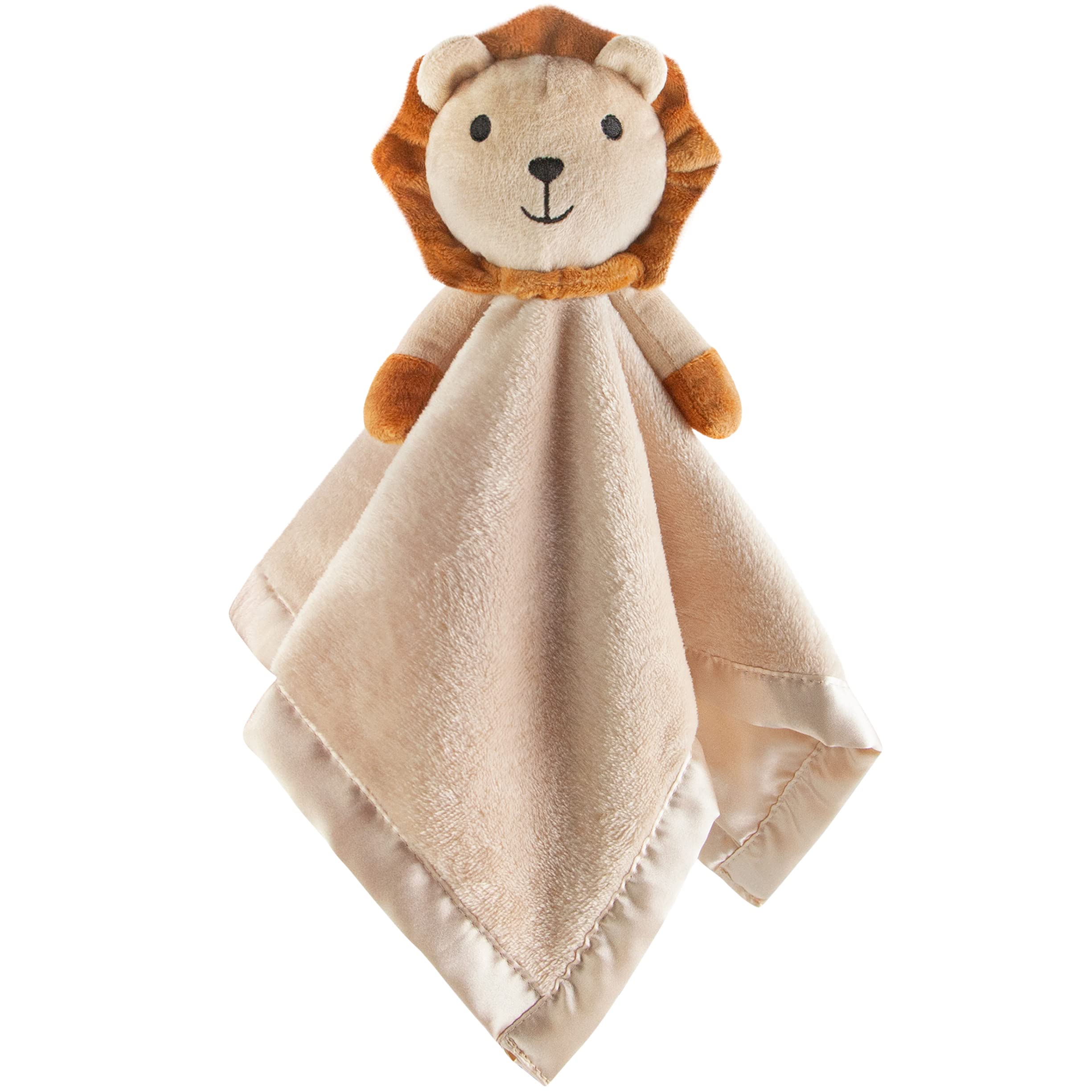 Pro Goleem Loveys For Babies - Soft Security Blanket Baby Snuggle Toy Newborn Stuffed Animals Baby Gifts For Boys And Girls, Lio